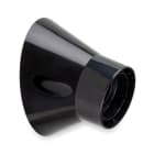 MASTER - PORTALAMPADA E27 BASE INCLINATA NERO