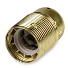 MASTER - PORTALAMPADA E27 METALLO OTTON.FILETTATO AS00546