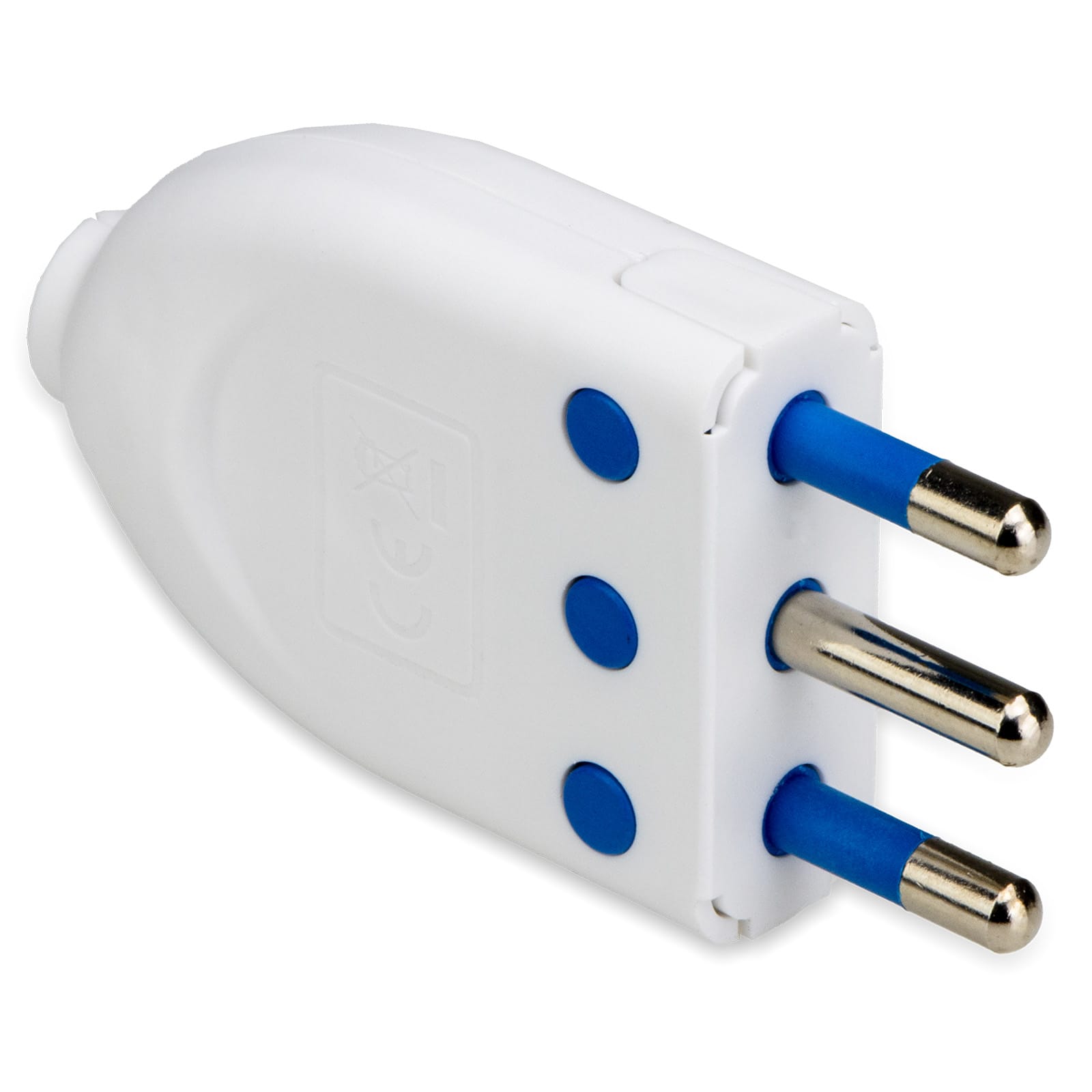 MASTER - SPINA 2POLI+T 16A BIANCA SPINOT. ORIENT AS05071