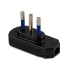 MASTER - SPINA PIATTA S 11 2P+T 10A NERO