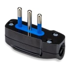 MASTER - SPINA PIATTA SPA11 2P+T 10A NERA AS05450