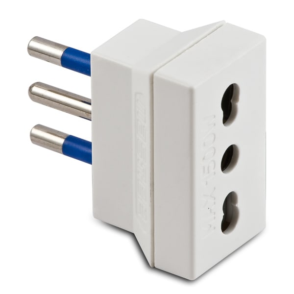 MASTER - ADATTATORE SEMPL.BIVALENTE 10A 2P+T BIAN
