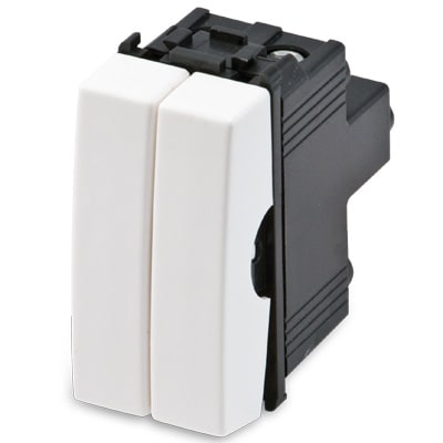 MASTER - DOPPIO INTERRUTTORE 1P MIX 16AX AS21010