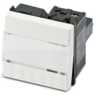 MASTER - PULSANTE PORTANOME MIX 1P 16A 2 MODULI AS21040