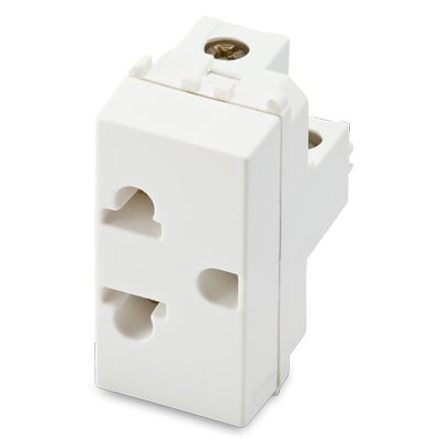 MASTER - PRESA EUROAMERICANA MIX 2P+T 16A 250V AS21188