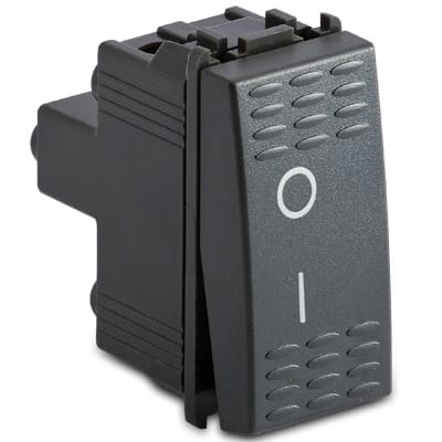 MASTER - INTERRUTTORE 2P 16A MODO GRIGIO AS31002