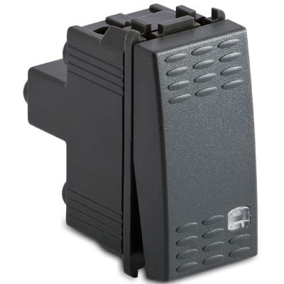 MASTER - DEVIATORE 1P ILLUMINAB. 16AX MODO GRIGIO AS31013