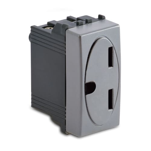 MASTER - PRESA AMERICANA 2P+T LATERALE 15A 250V AS33186-L