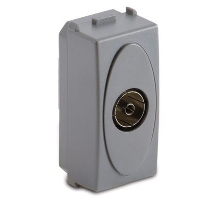 MASTER - PRESA TV 9,5MM FINALE STEEL AS33254