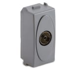 MASTER - PRESA TV 9,5MM FINALE STEEL AS33254