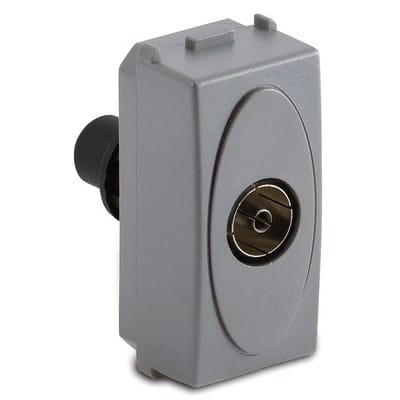 MASTER - PRESA TV 9,5MM PASS./FINALE STEEL