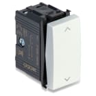 MASTER - DOPPIO PULSANTE 1PNO+1PNO 10A BIANCO