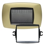 MASTER - PLACCA MODO 3 P.OTTONE OPACO+ANELLO TLI AS39TC243