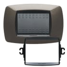 MASTER - PLACCA MODO 3P.GRIGIO ANTRACITE+ANEL AS39TC383