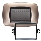 MASTER - PLACCA MODO 3P. RAME OPACO + ANELLO TLI AS39TC543