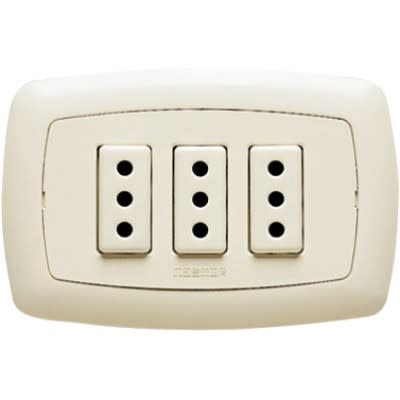 MASTER - OR.3 PRESA 2P+T 10A 250V C9362