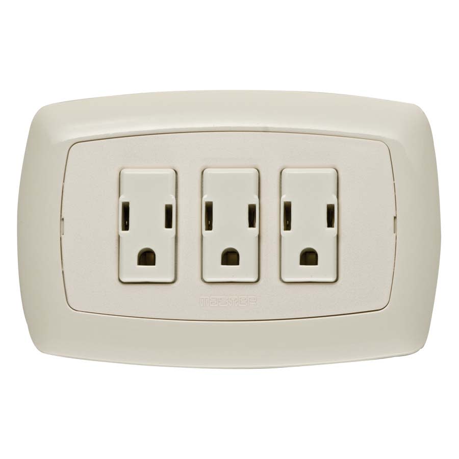 MASTER - OR.3 PRESA AMERICANA 2P+T 15A 250V C9364