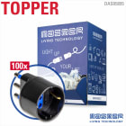 MASTER - DISP.ADATT.SCHUKO 16A+T NERO PZ.100 DAS05895