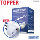 MASTER - DISP.ADATT.SCHUKO 16A+T BIANCO PZ.100 DAS05896