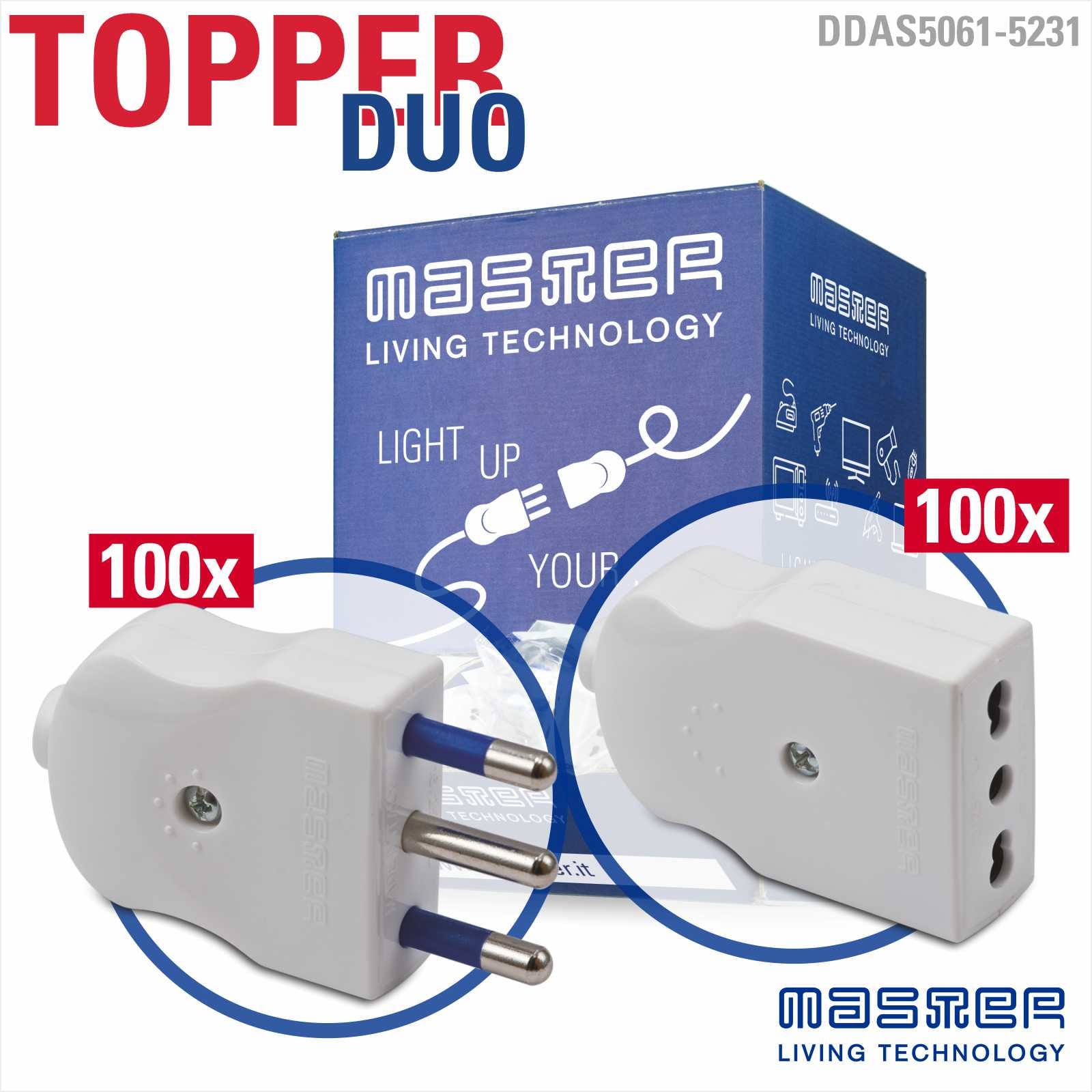 MASTER - DISP.SPINAS17 2P+T+PRESAP17/11 2P+T 16A DDAS5061-5231