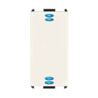 MASTER - PULSANTE DOPPIO 5/24V 10MA C/LED MODO B. HA10012