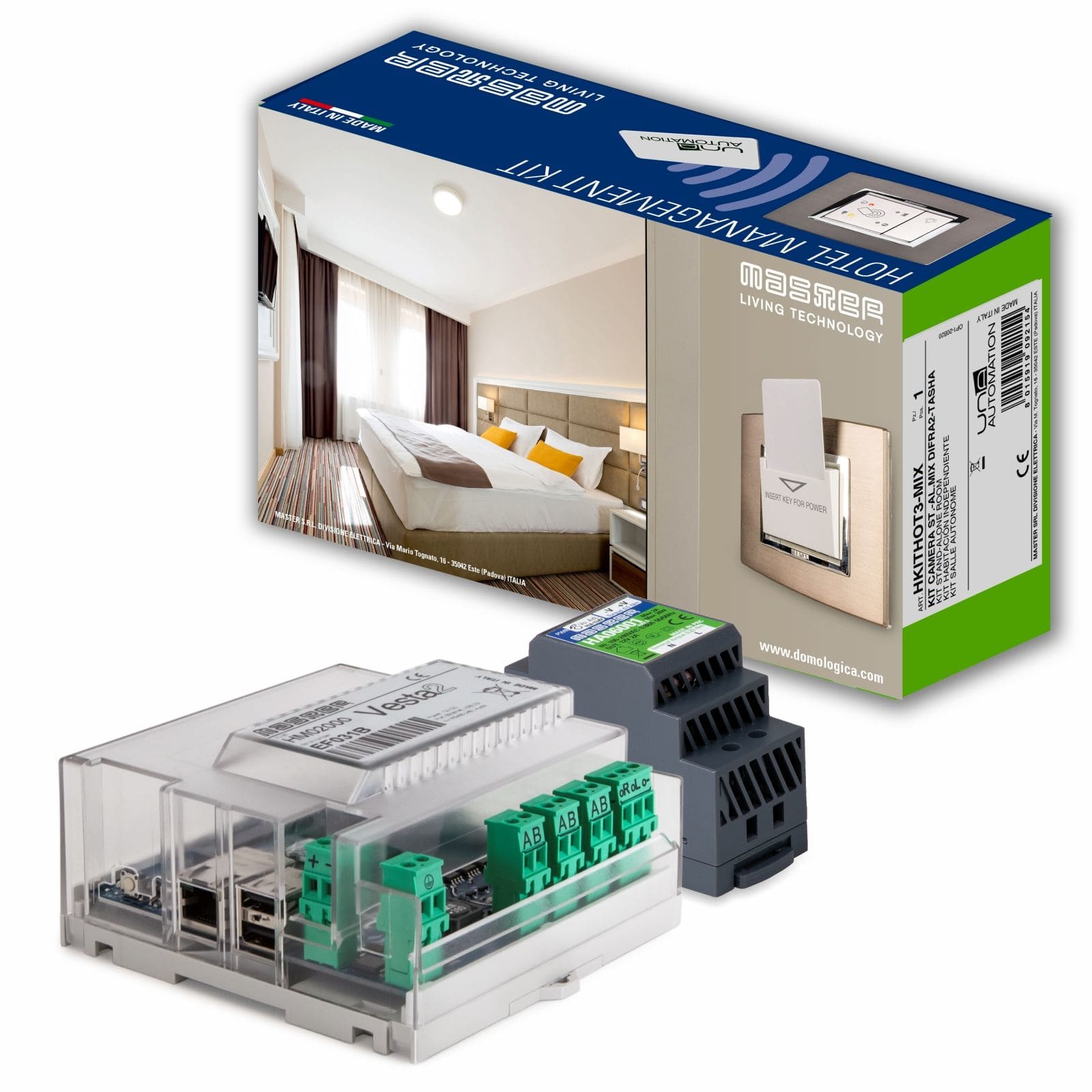 MASTER - KIT CONTROLLO ACCESSI CENTRALIZZATO