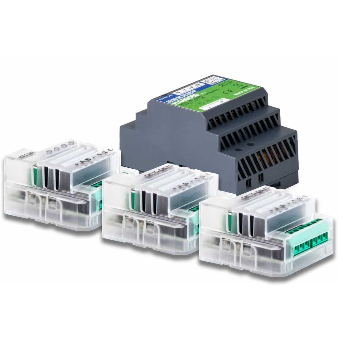 MASTER - KIT GESTIONE CHIAMATE MICRO-EVA 4IN 4OUT HKITP700