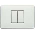 MASTER - MIX 2 MULTIFUNZIONE 16AX C/PLACCA BIANCA IMK21060.2