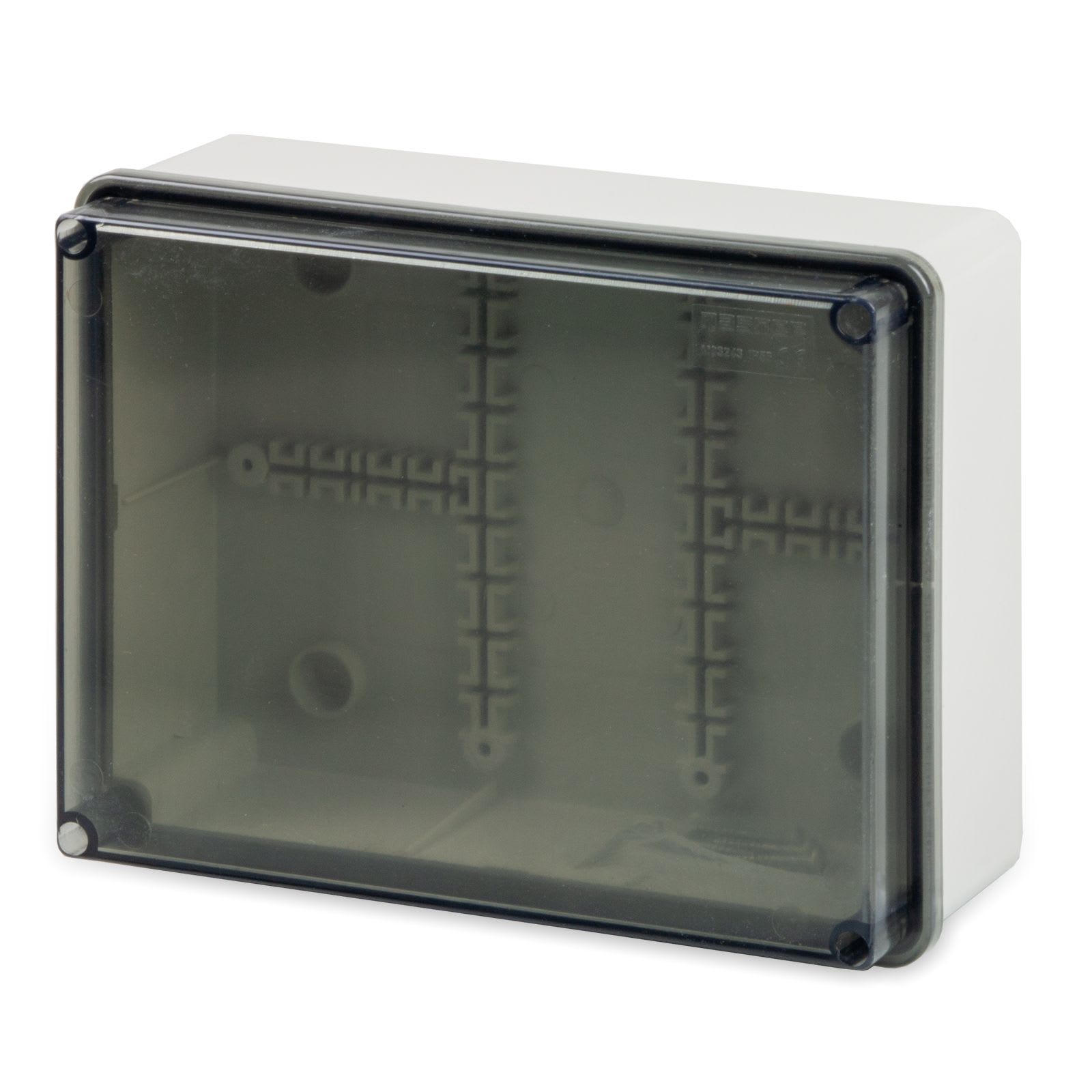 MASTER - CAS.DER.190X140X70 IP56 TRASP. C/VITI M03243