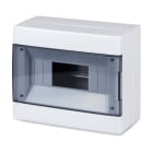 MASTER - CENTRALINO PARETE 8 MOD.P.TRASPAR. IP40