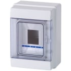 MASTER - C.PARETE 2/4MOD.P.TRASPAR. IP65 M04904-T