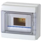 MASTER - C.PARETE 8MOD.P.TRASPAR. IP65