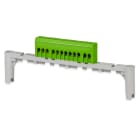 MASTER - MORSETTIERA TERRA/NEUTRO 12FORI C/SUP M0SP-12