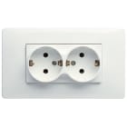 MASTER - MIXMO DOPPIA SCHUKO 16A 2P+T (LATERALE)