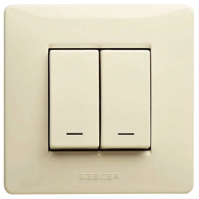 MASTER - MIXMO 2 INTER.1P 16AX ILLUMINATI BEIGE M22021-L