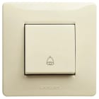MASTER - MIXMO PULSANTE CAMPANELLO 1P NO 16A BEIG M22072