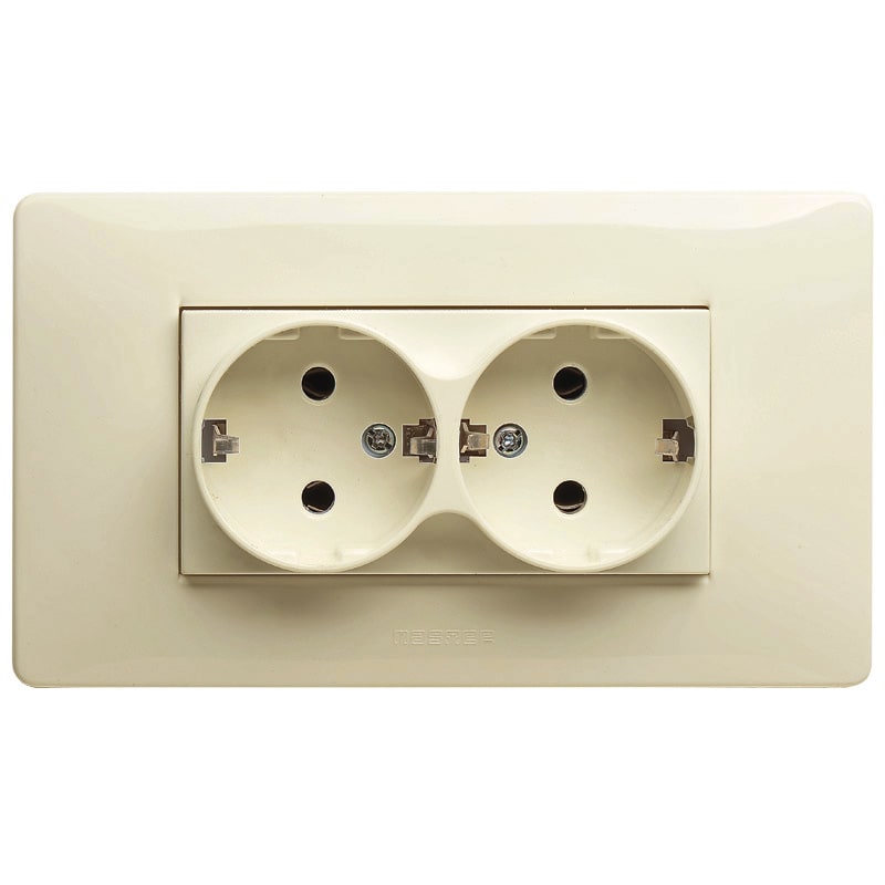 MASTER - MIXMO DOPPIASCHUKO 16A 2P+T(LATER.)BEIGE M22176.2