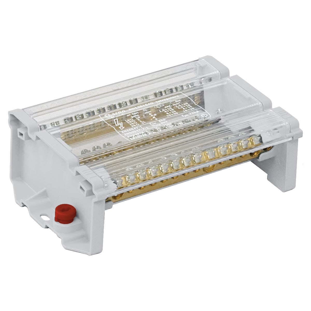 MASTER - RIPARTITORE PROT.TETRAPOL.125A 4X15 FORI MBD125154