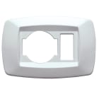 MASTER - PLACCA MODI' UNIVER.+1 POSTO BIANCO MD10UN1