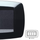 MASTER - PLACCA MODI' 4 POSTI NERO