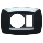 MASTER - PLACCA MODI' UNIVERSALE+1 POSTO NERO MD20UN1