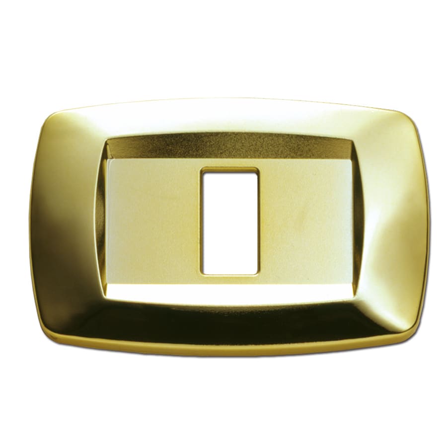 MASTER - PLACCA MODI' 1 POSTO OTTONE MD211