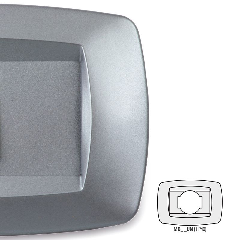 MASTER - PLACCA MODI' UNIVERSALE TITANIO MD25UN