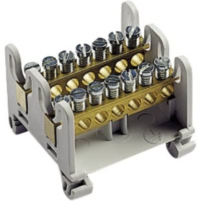 MASTER - MORSETT. EQUIPOT. 2 BARRE 10X5,3 + 4X6MM MEQ1614