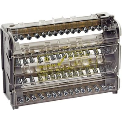 MASTER - MORSETTIERA TETRAPOLARE 125A 4X15FORI