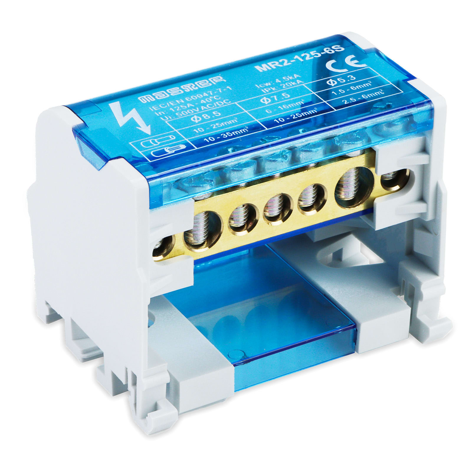 MASTER - RIPART. BIPOLARE 125A 1/6FORI MR2-125-6S