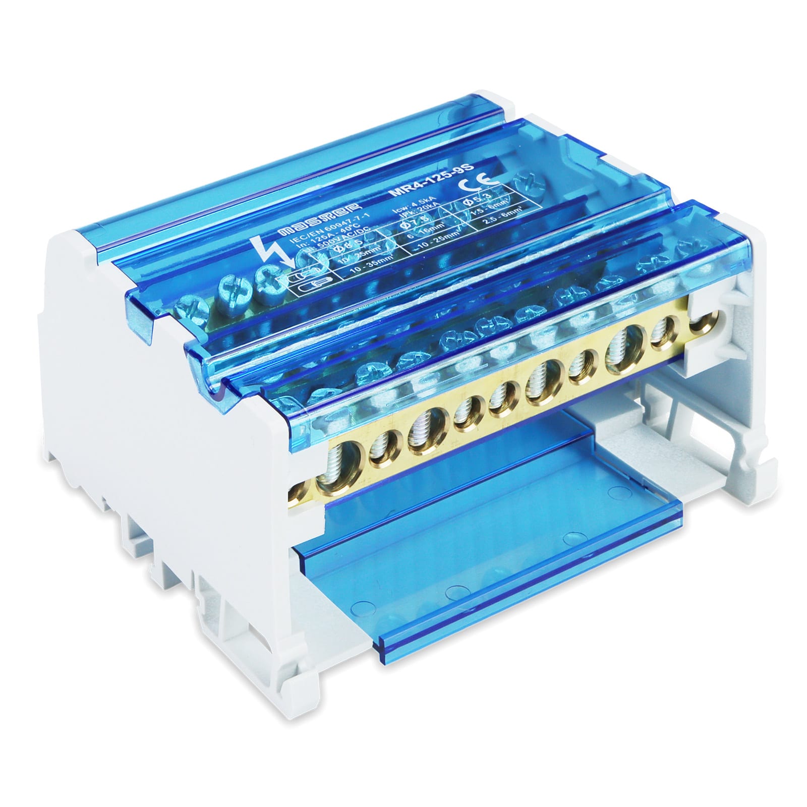 MASTER - RIPART. TETRAPOLARE 125A 2/9FORI MR4-125-9S