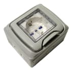 MASTER - MIXBOX IP55 2M. CON PRESA P40 UNIVER.16A S42270