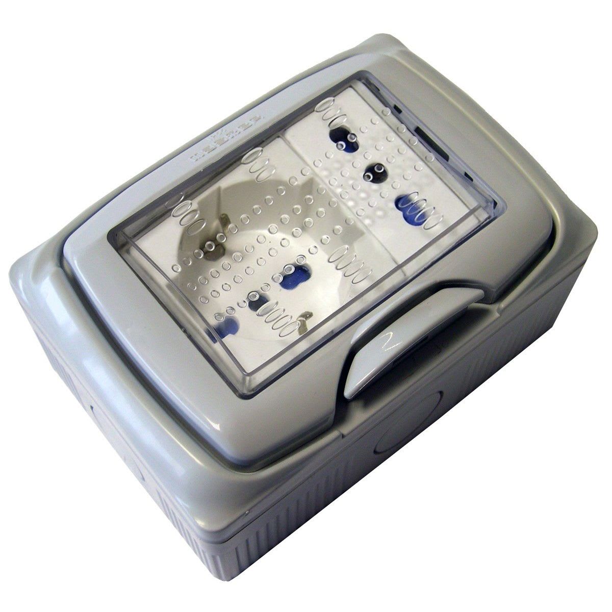 MASTER - MIXBOX IP55 3M. CON PRESE P17/11+P40 16A
