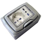 MASTER - MIXBOX IP55 3M. CON PRESE P17/11+P40 16A S43297